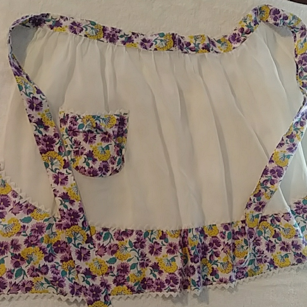 Vintage Sheer 'Company' Apron
